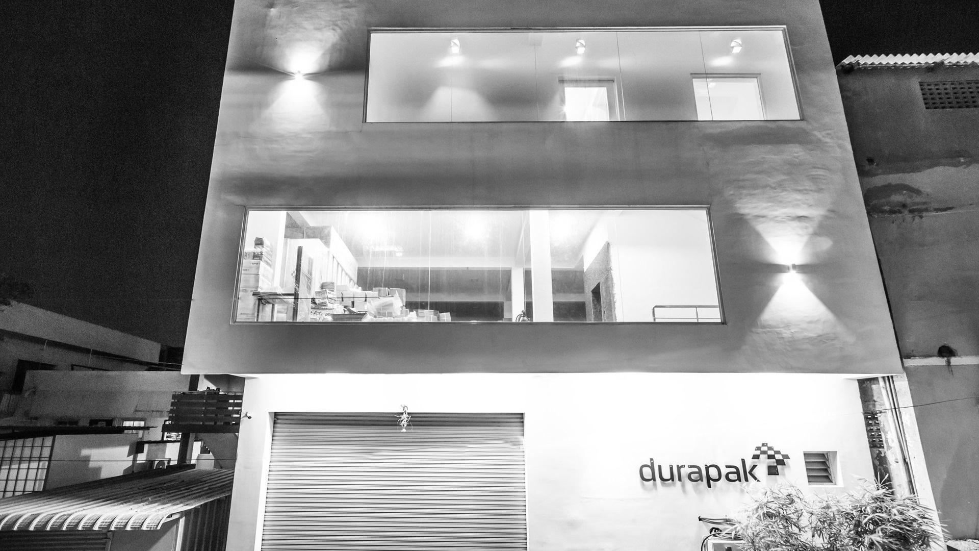 Modern office front elevation designed by leading architecture firm