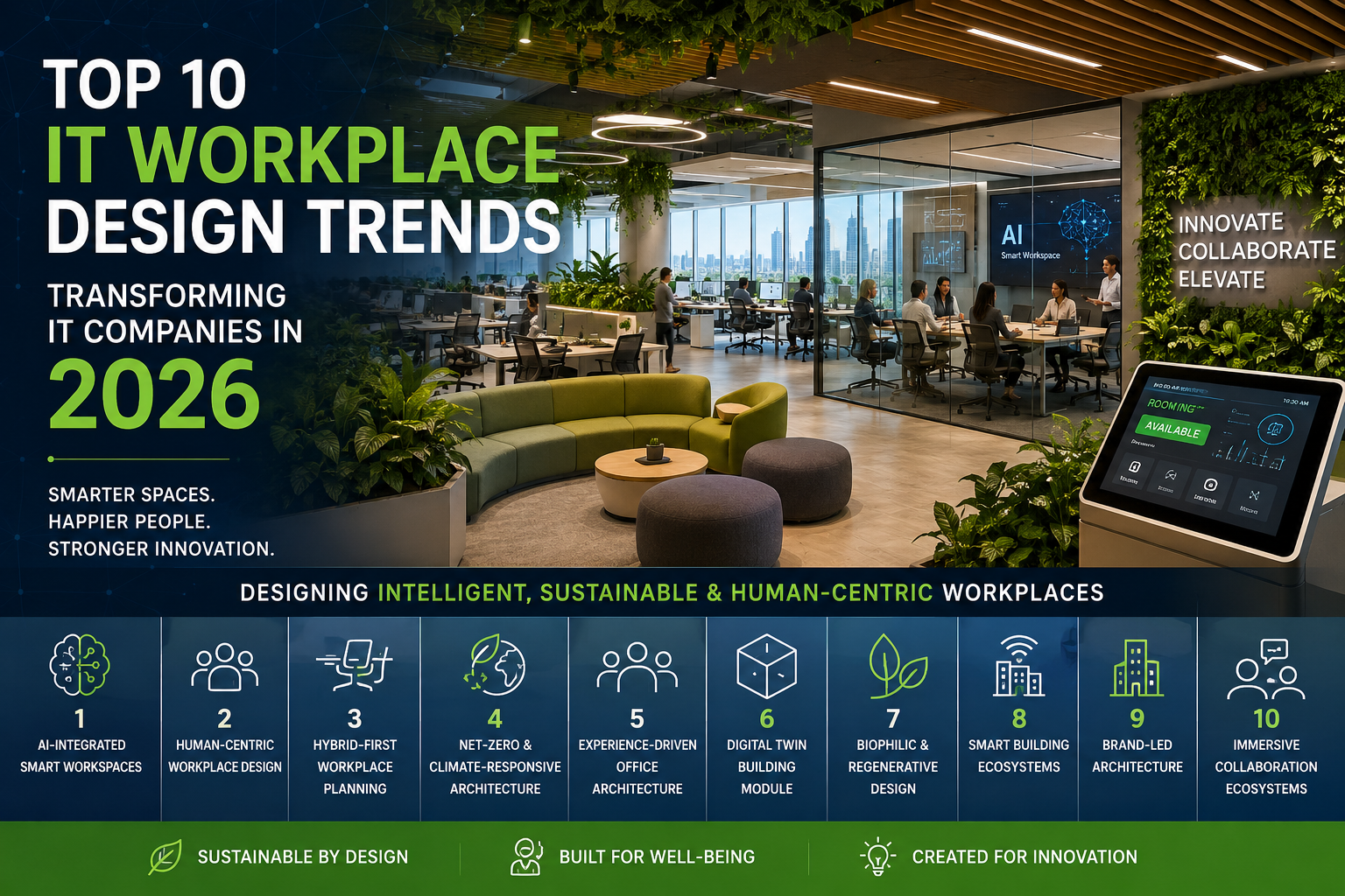 Top 10 Architecture Design Trends Transforming IT Companies in 2026