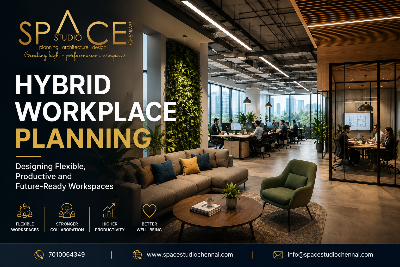 Hybrid Workplace Planning: The Ultimate Guide to Designing a Modern, Flexible & Future-Ready Office