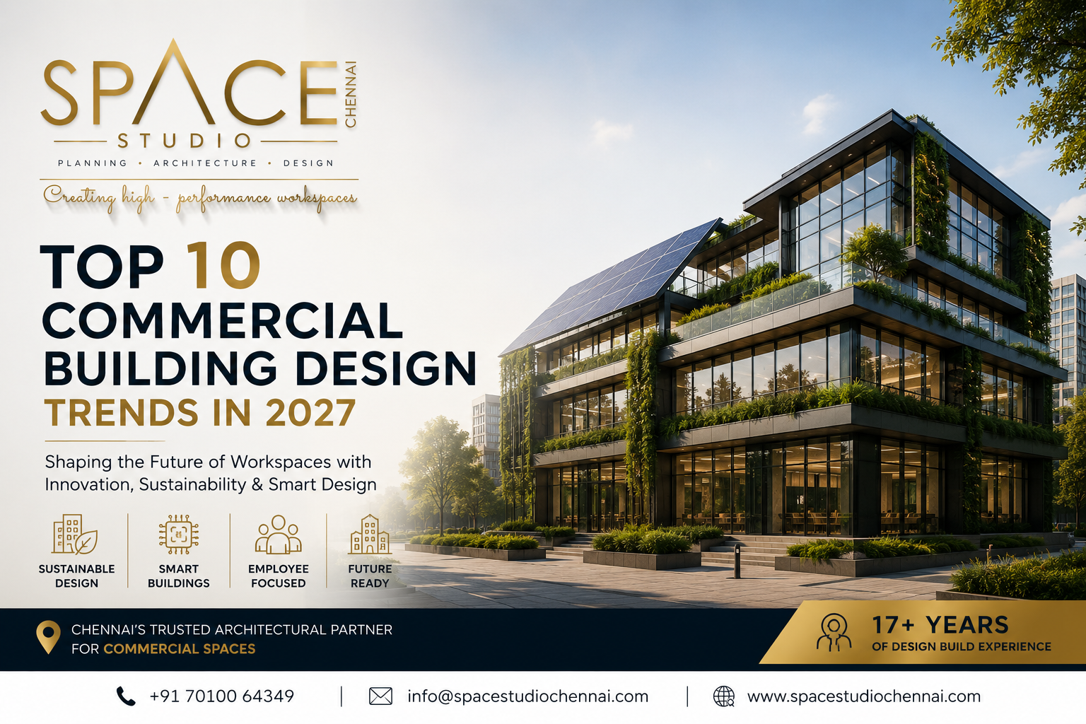 Top 10 Commercial Building Design Trends in 2027